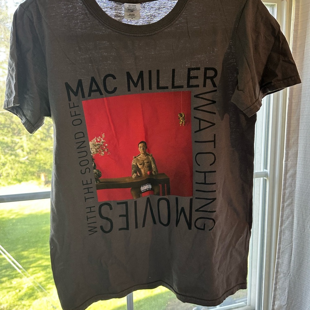 Graphic T-Shirt with Mac Miller Design